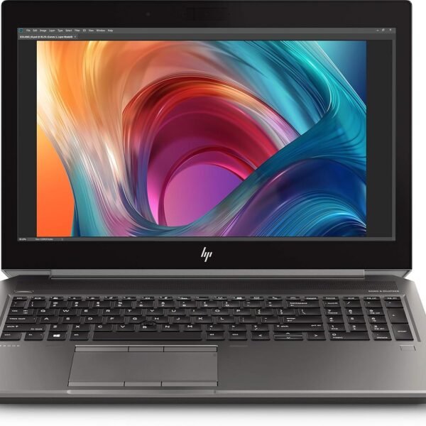 HP ZBook 15 G6 Mobile Workstation 2.6GHz Core i7-9850H -Ram 32 DDR4- Hard 512 Ssd Nvme  Nvidia Quadro 4GB T2000 15.6 inch FHD Windows 10-11